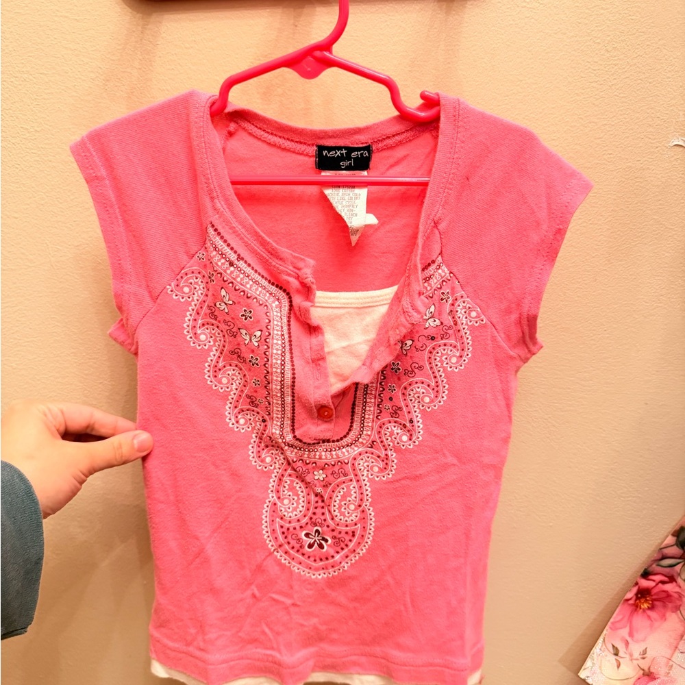Next Era Y2K Pink Tee